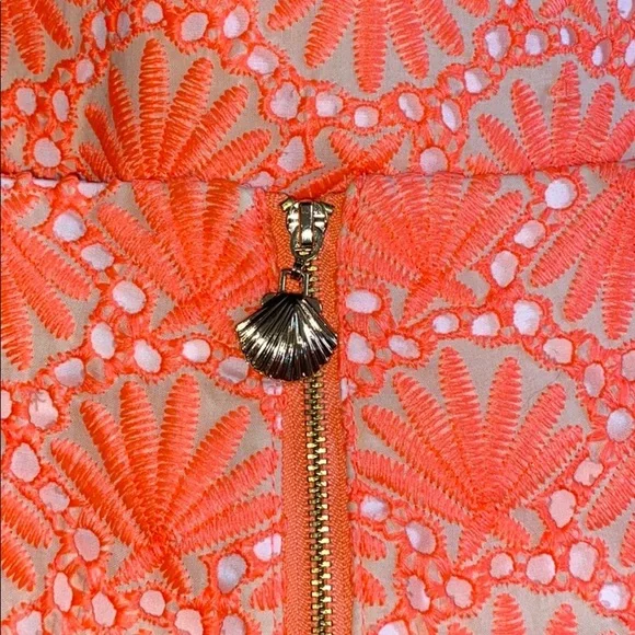 Lilly Pulitzer Marii Skort Seashell Lace Eyelet Size 00 in Excellent Condition - Picture 11 of 11